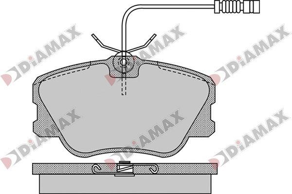 Diamax N09814 Brake Pad Set, disc brake N09814