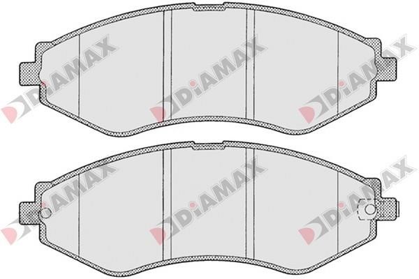 Diamax N09360 Brake Pad Set, disc brake N09360