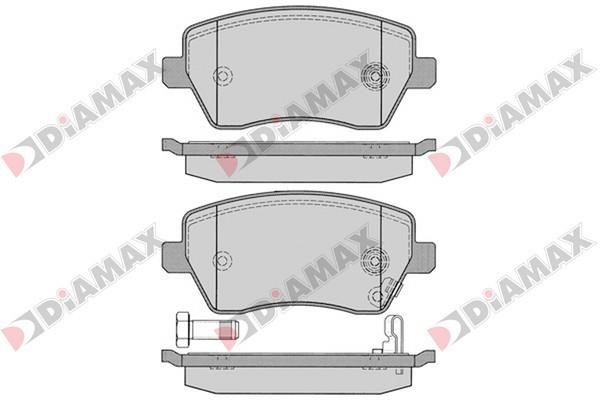 Diamax N09236 Brake Pad Set, disc brake N09236