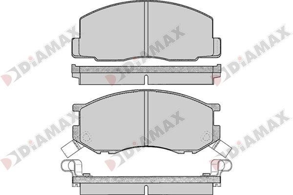 Diamax N09737 Brake Pad Set, disc brake N09737