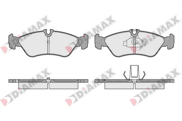 Diamax N09507 Brake Pad Set, disc brake N09507