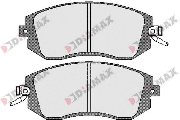 Diamax N09658 Brake Pad Set, disc brake N09658