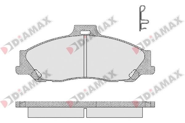 Diamax N09237 Brake Pad Set, disc brake N09237