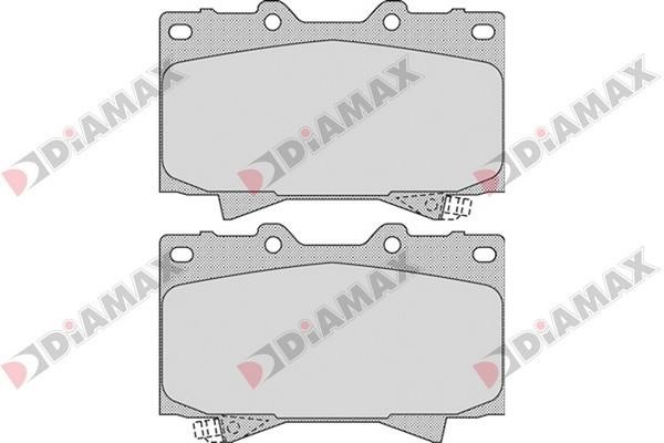 Diamax N09302 Brake Pad Set, disc brake N09302