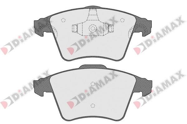 Diamax N09481 Brake Pad Set, disc brake N09481