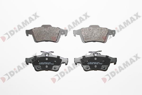 Diamax N09827 Brake Pad Set, disc brake N09827