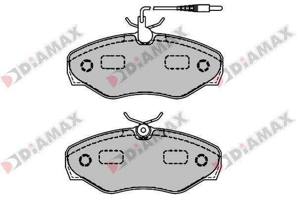 Diamax N09530 Brake Pad Set, disc brake N09530