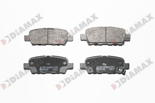 Diamax N09869 Brake Pad Set, disc brake N09869