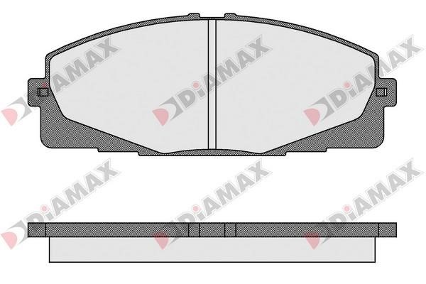 Diamax N09588 Brake Pad Set, disc brake N09588