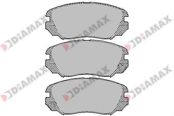 Diamax N09438 Brake Pad Set, disc brake N09438