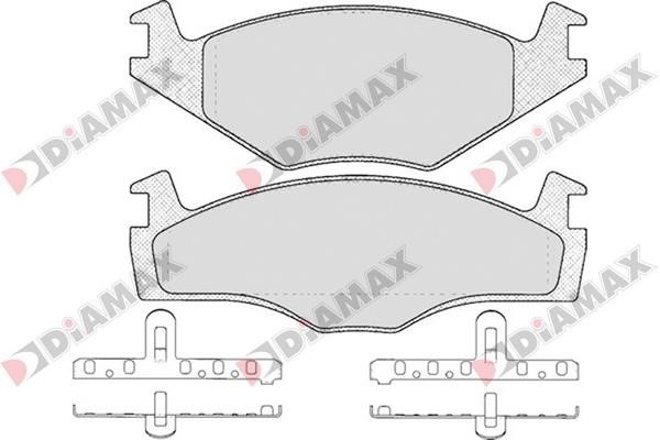 Diamax N09565 Brake Pad Set, disc brake N09565
