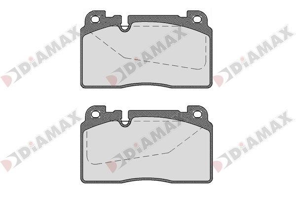 Diamax N09687 Brake Pad Set, disc brake N09687