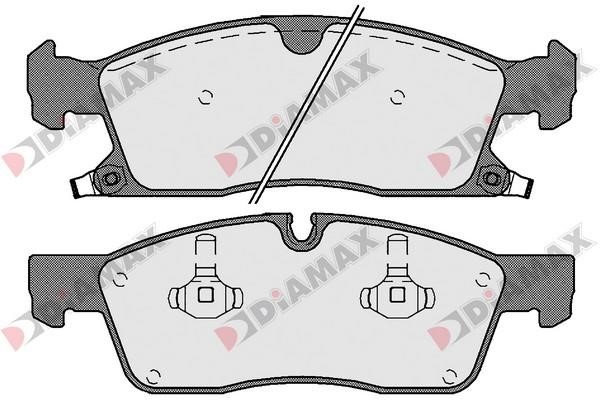 Diamax N09661 Brake Pad Set, disc brake N09661