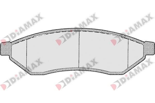 Diamax N09355 Brake Pad Set, disc brake N09355