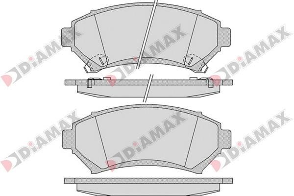 Diamax N09305 Brake Pad Set, disc brake N09305