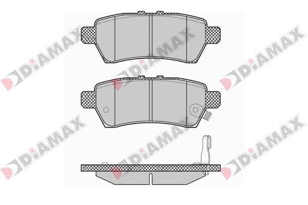 Diamax N09701 Brake Pad Set, disc brake N09701