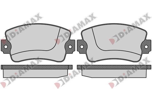 Diamax N09825 Brake Pad Set, disc brake N09825