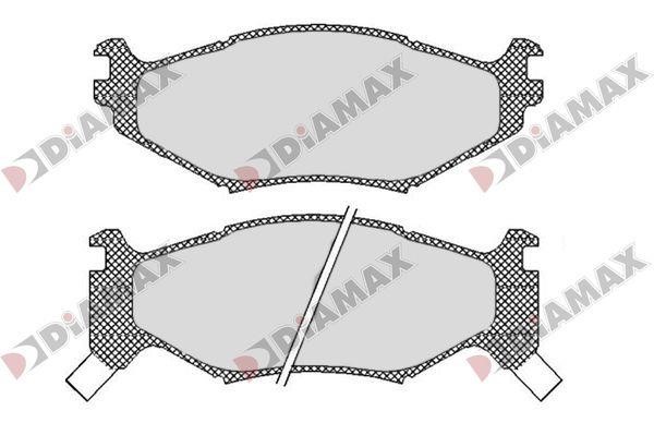 Diamax N09800 Brake Pad Set, disc brake N09800