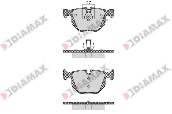 Diamax N09353 Brake Pad Set, disc brake N09353