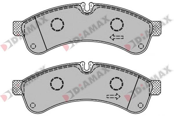 Diamax N09451 Brake Pad Set, disc brake N09451