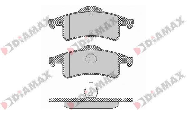 Diamax N09645 Brake Pad Set, disc brake N09645