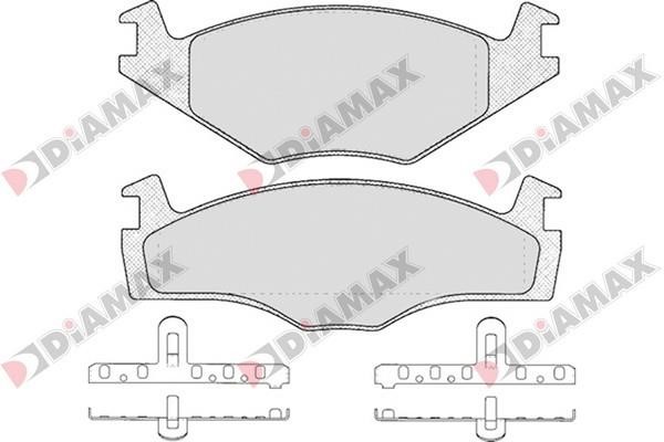 Diamax N09632 Brake Pad Set, disc brake N09632