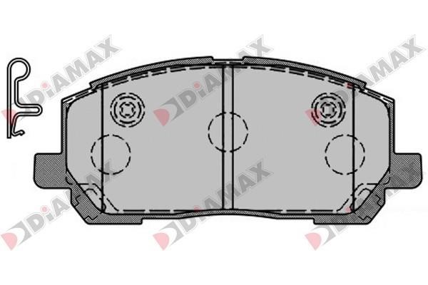 Diamax N09582 Brake Pad Set, disc brake N09582