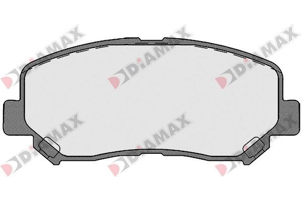 Diamax N09660 Brake Pad Set, disc brake N09660