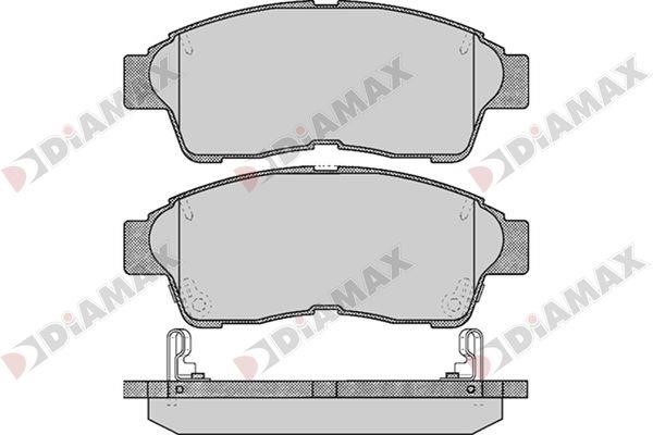Diamax N09741 Brake Pad Set, disc brake N09741