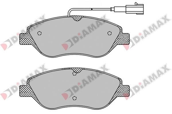 Diamax N09529 Brake Pad Set, disc brake N09529