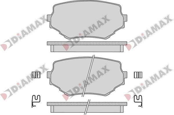 Diamax N09810 Brake Pad Set, disc brake N09810