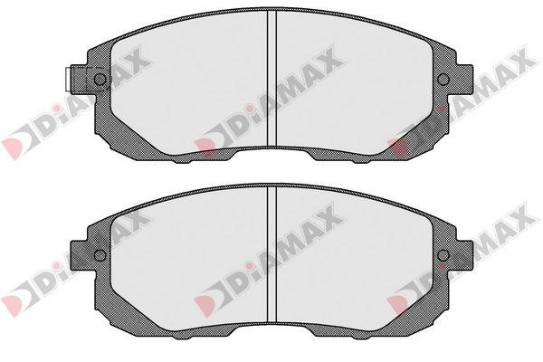 Diamax N09504 Brake Pad Set, disc brake N09504
