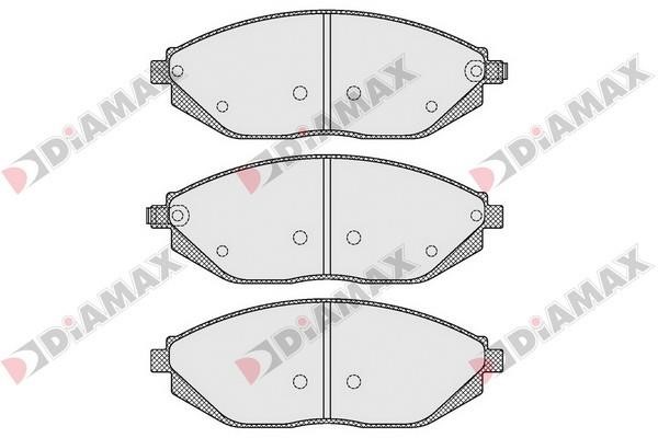 Diamax N09518 Brake Pad Set, disc brake N09518