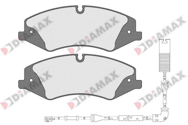 Diamax N09503B Brake Pad Set, disc brake N09503B