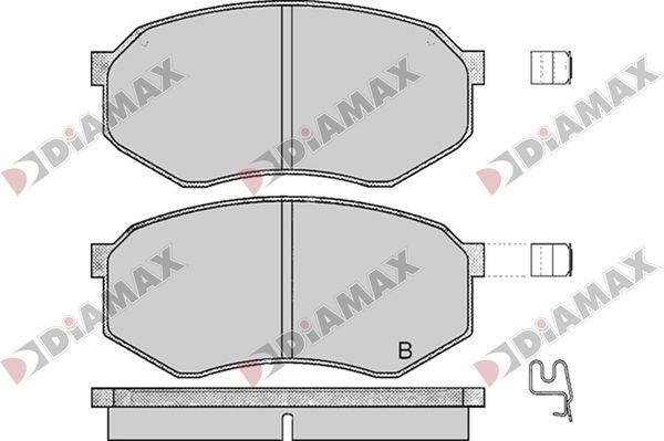 Diamax N09765 Brake Pad Set, disc brake N09765