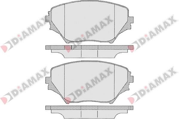 Diamax N09625 Brake Pad Set, disc brake N09625
