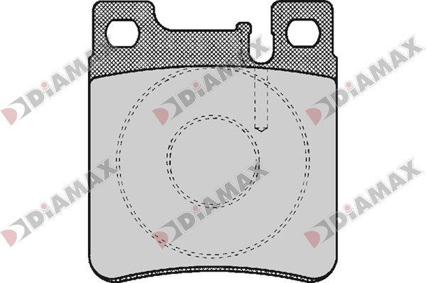 Diamax N09821 Brake Pad Set, disc brake N09821