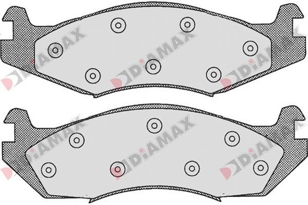 Diamax N09638 Brake Pad Set, disc brake N09638