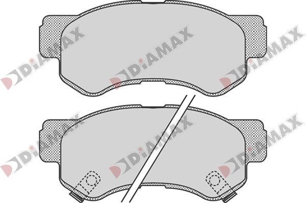 Diamax N09773 Brake Pad Set, disc brake N09773