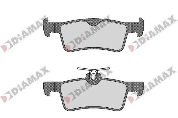 Diamax N09843 Brake Pad Set, disc brake N09843