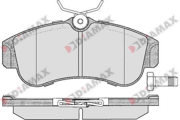 Diamax N09131 Brake Pad Set, disc brake N09131