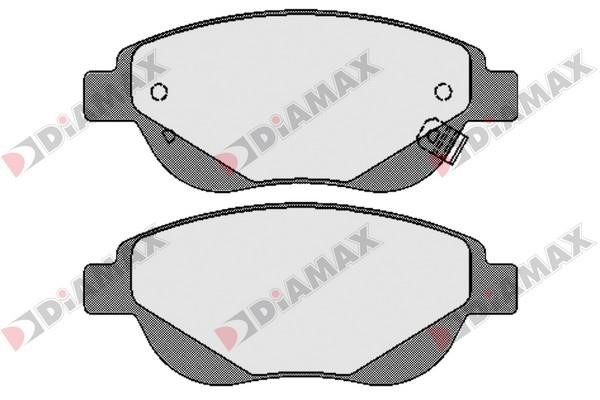 Diamax N09612 Brake Pad Set, disc brake N09612