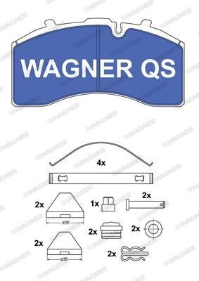 Wagner 2915804950 Brake Pad Set, disc brake 2915804950