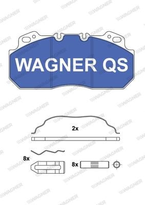 Wagner 2909004950 Brake Pad Set, disc brake 2909004950