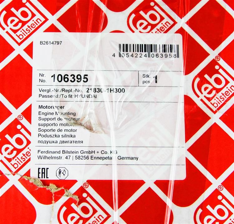 Buy febi 106395 – good price at EXIST.AE!
