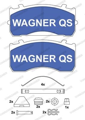 Wagner 2911504950 Brake Pad Set, disc brake 2911504950