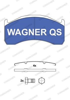 Wagner 2913704950 Brake Pad Set, disc brake 2913704950