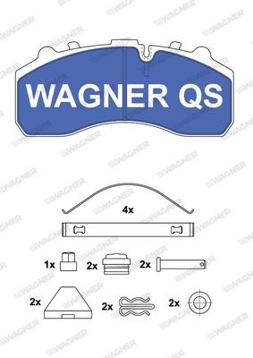 Wagner 2910804950 Brake Pad Set, disc brake 2910804950