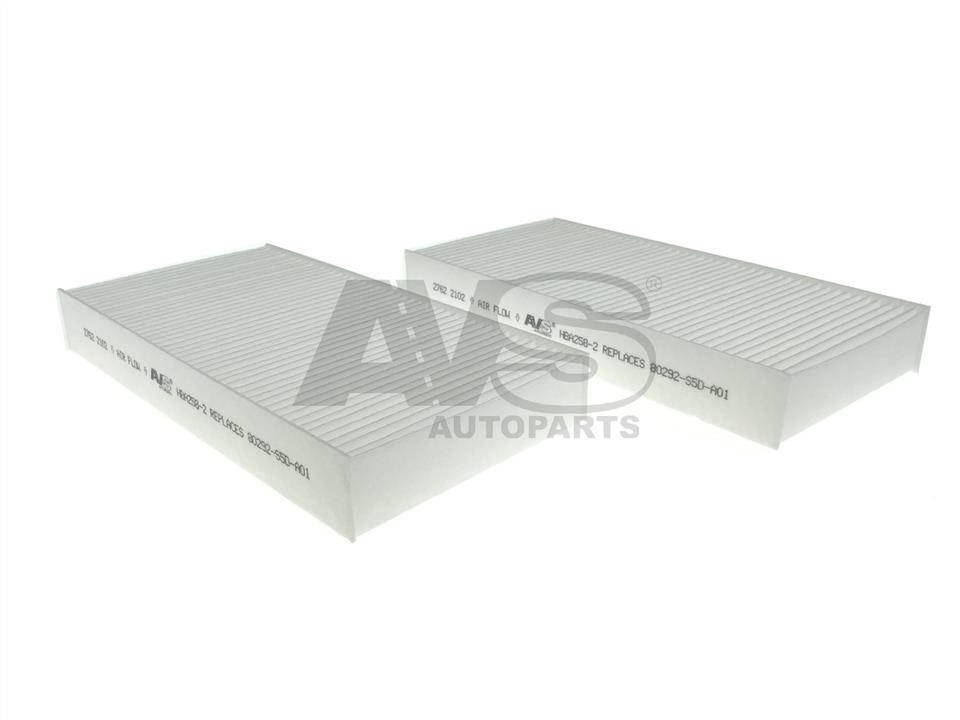 AVS Autoparts HBA258-2 Filter, interior air HBA2582