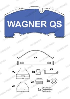 Wagner 2926404950 Brake Pad Set, disc brake 2926404950